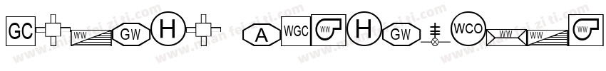 wenyue xhguyasong jrfc 2字体转换